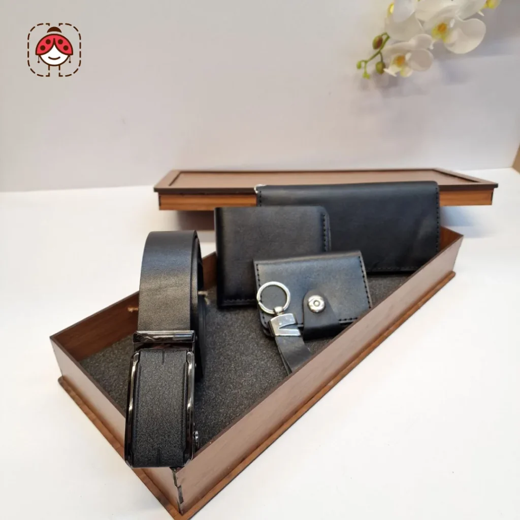 ست 5 تکه چرم لاکچری